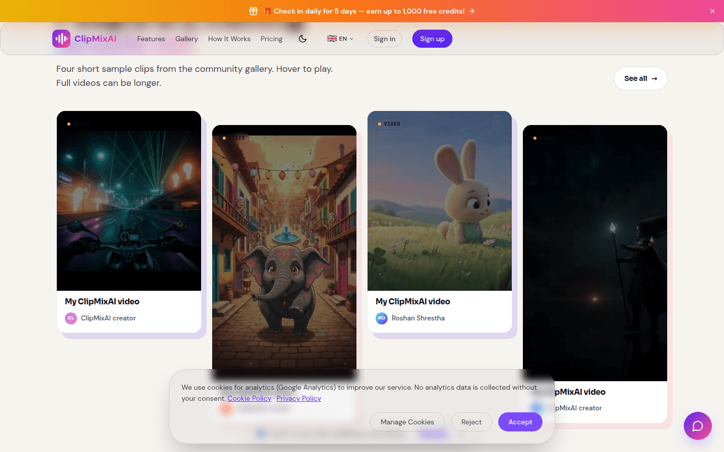 ClipMixAI — Photos in. Song in. Video out. (2)